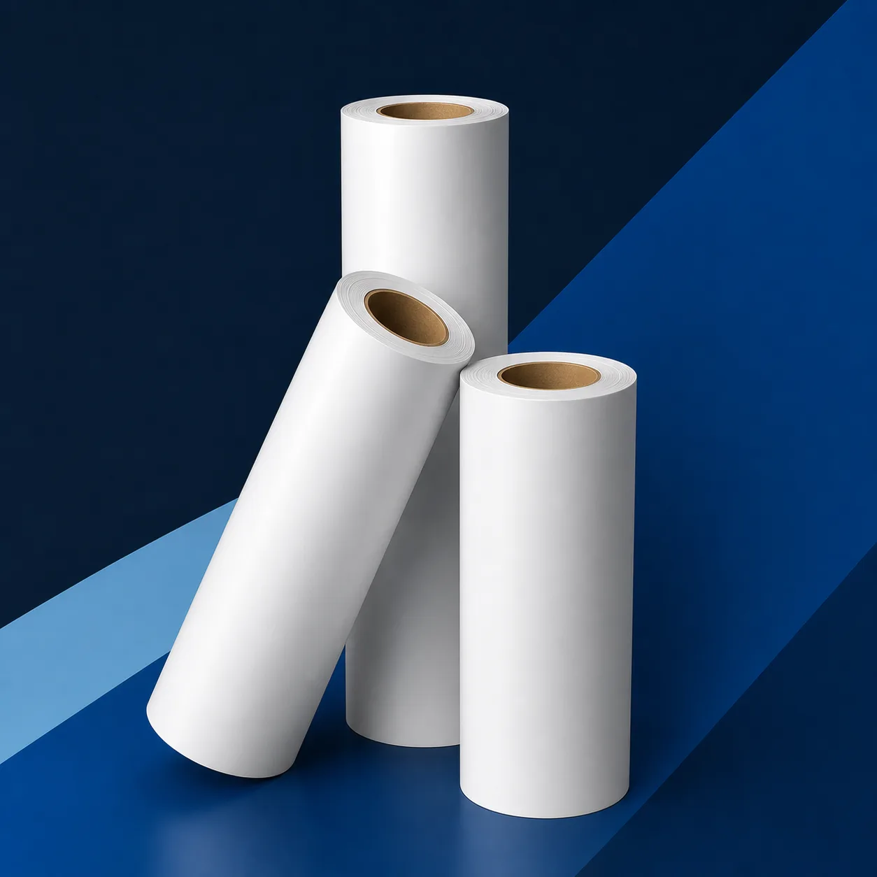 White self adhesive vinyl rolls